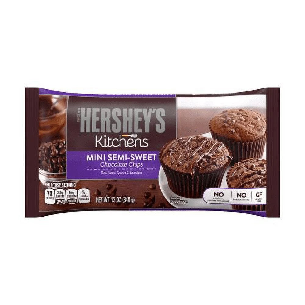 Semi-Sweet Chocolate Mini Chips, 12 Oz (Pack of 3) R617282