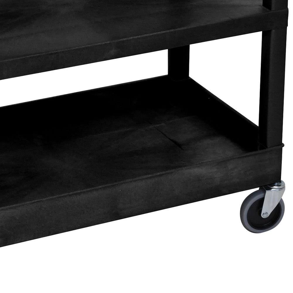 Black Cart with Shelves N40461