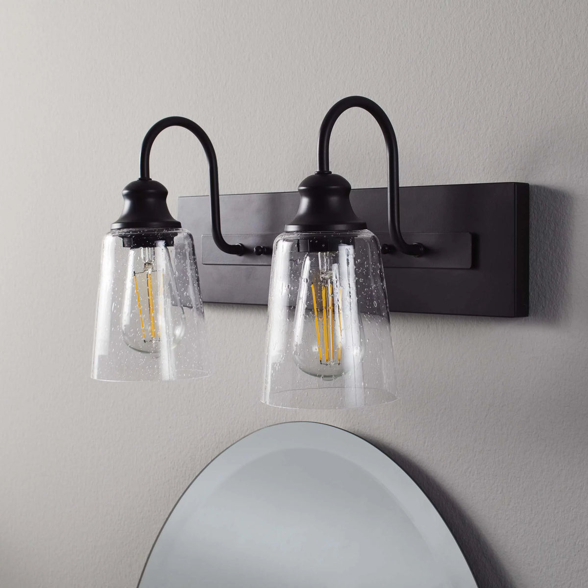 16" Bronze 2-Light Vanity Light V5649