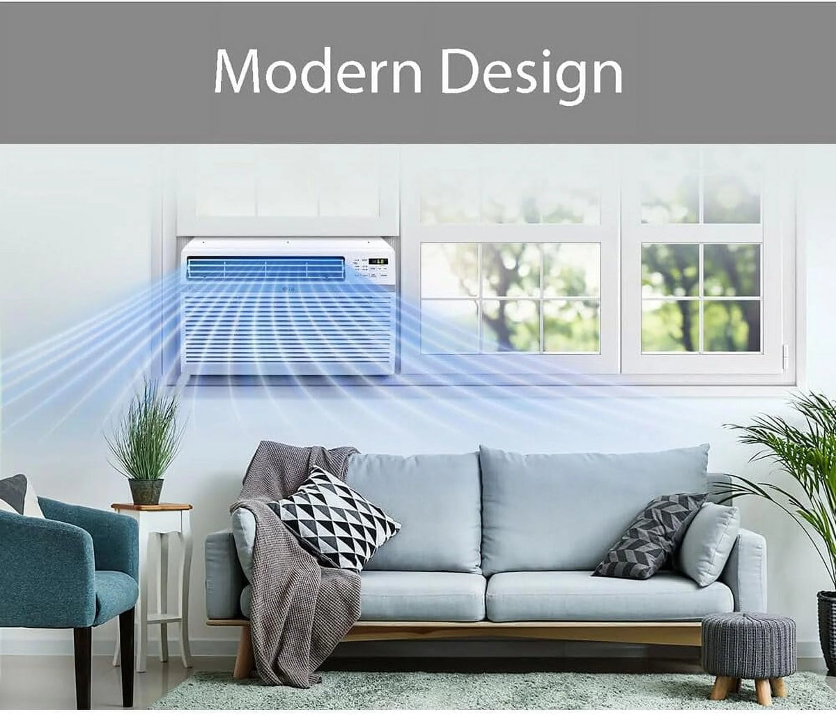 8,000 BTU Window Air Conditioner with Remote P62750