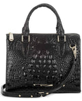 Black Convertible Satchel X7790