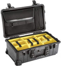 Black Polycarbonate Studio Case with Padded Foam Dividers A930461