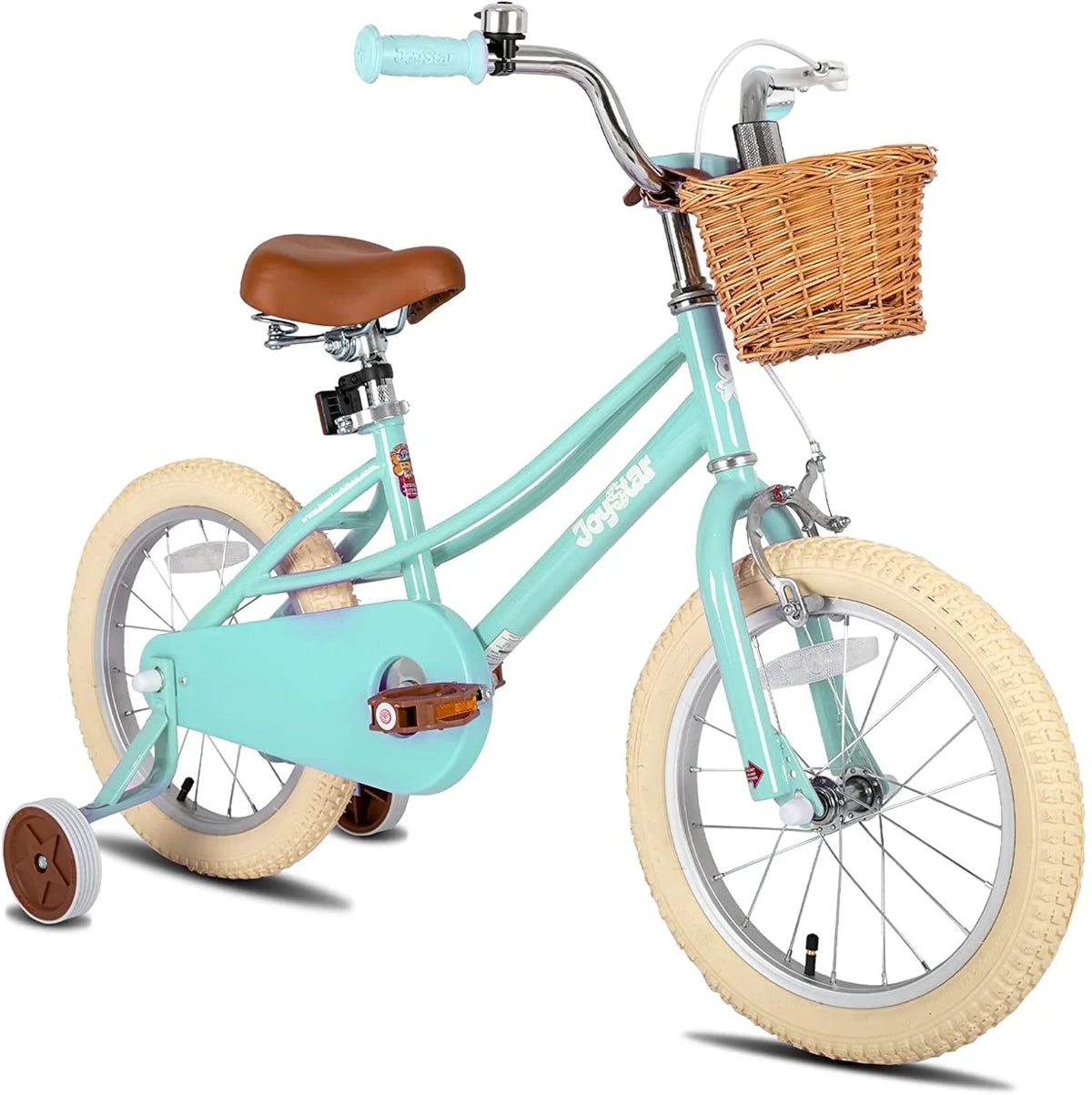 Kids Bike with Training Wheels & Basket N10495