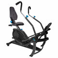 Black Recumbent Cross Trainer and Cardio Elliptical T97183