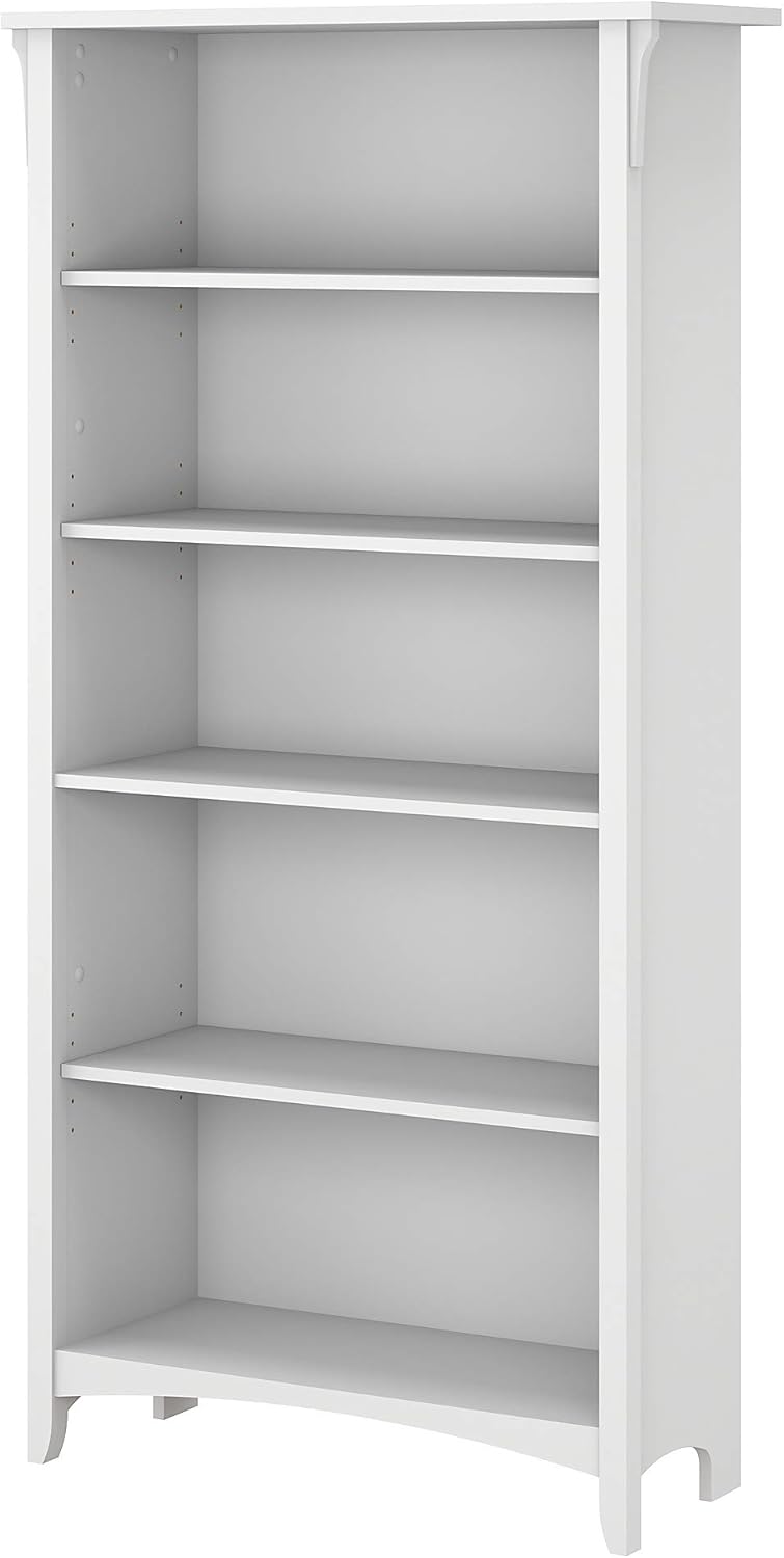 5 Shelf Bookcase in Vintage Black U469641