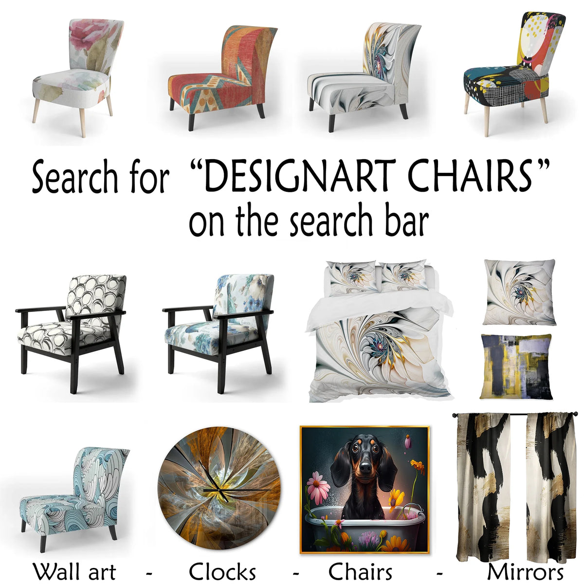 Cream Patterned Upholstered Accent Chair M340