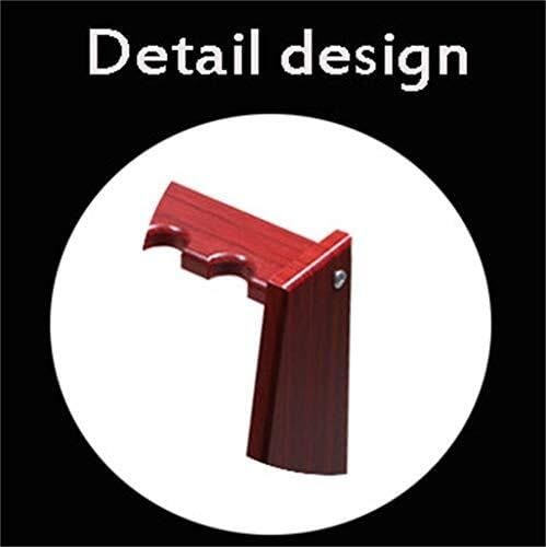 White Floor-Standing Wooden Billiard Cue Rack for 10 Cues I897