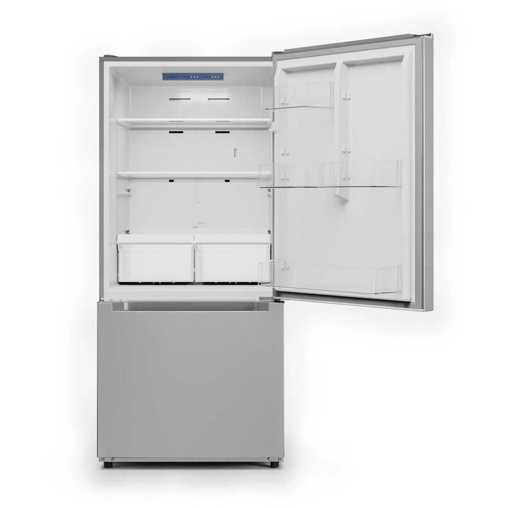 18.7-Cu. Ft. Stainless Steel Bottom Mount Refrigerator W14754