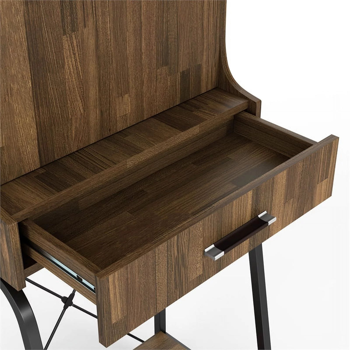 Wood 2-Shelf Mini Bar C4894
