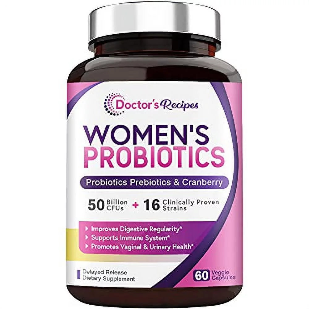 Women's Probiotic 50 Billion CFU 60 Capsules Y929107