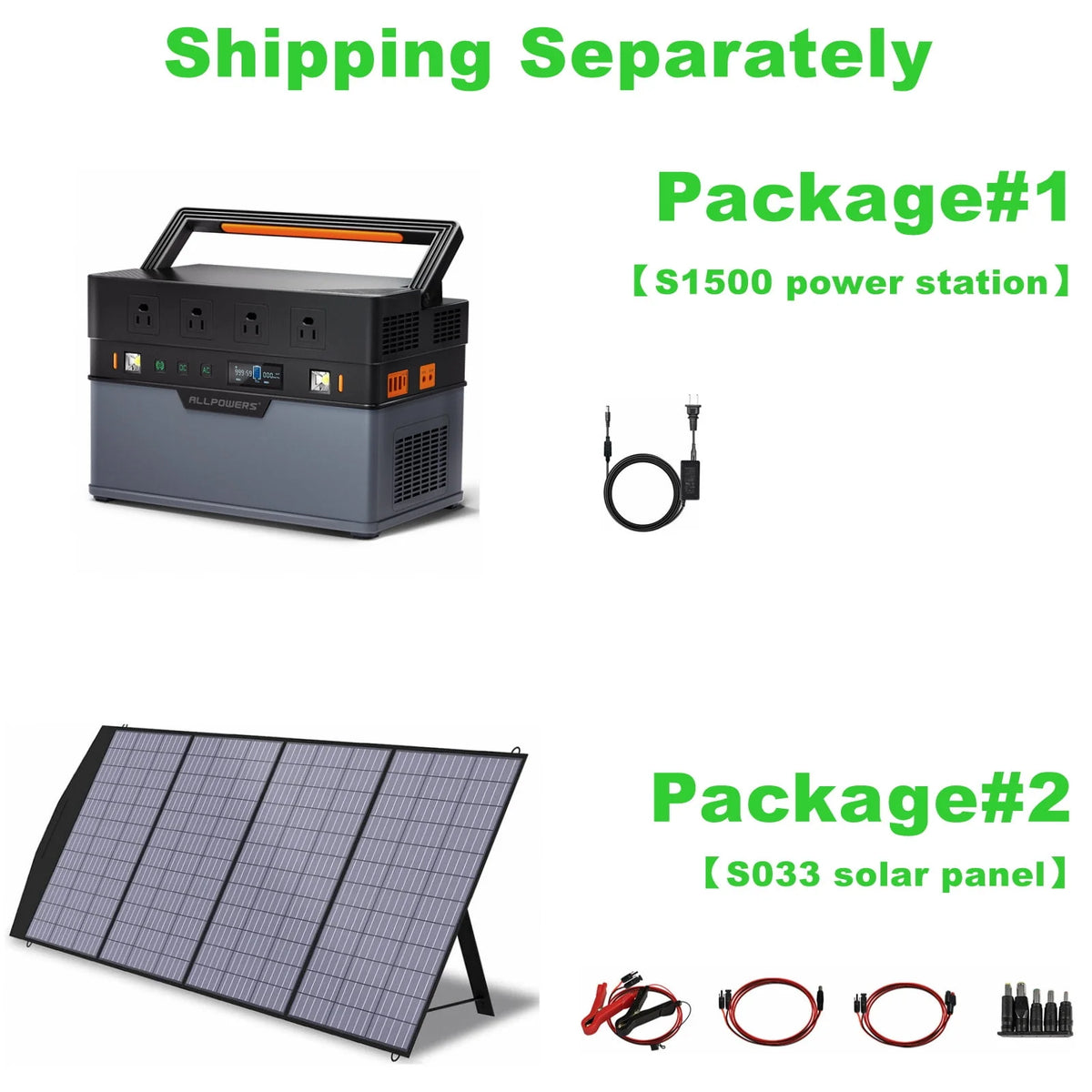 1092Wh 1500W Portable Power Station M9386