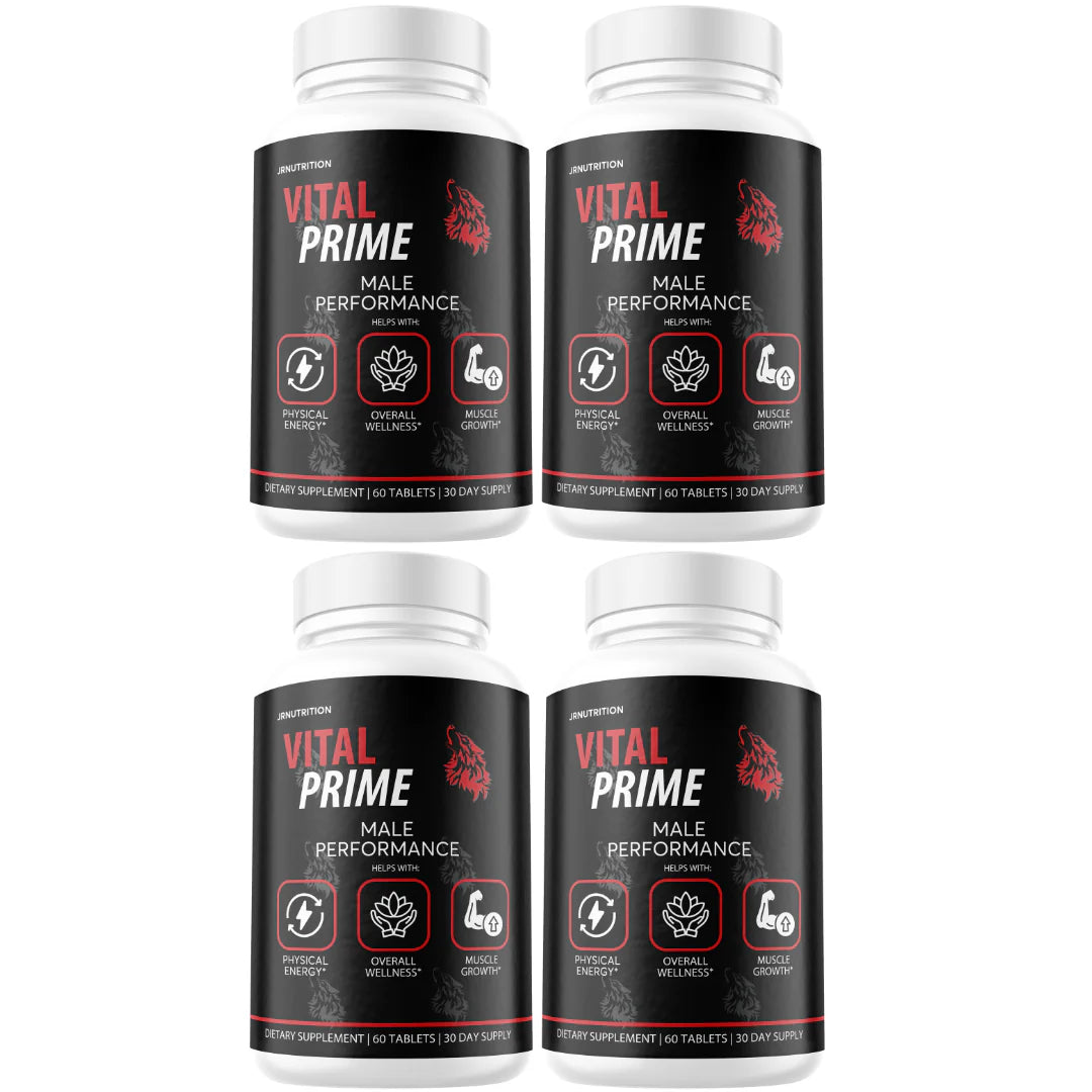 Men's Dietary Supplement 4 Bottles I7019