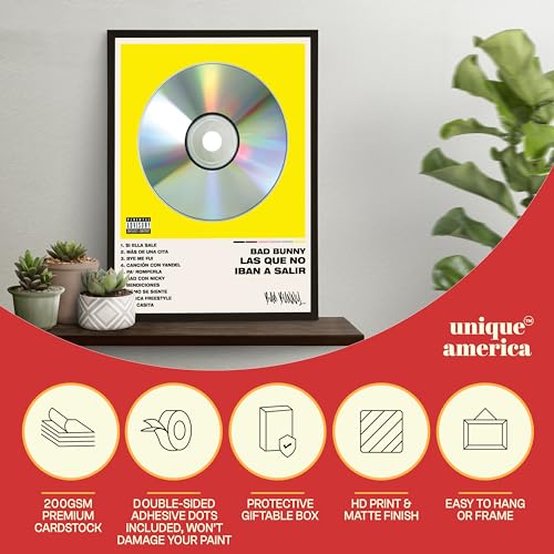 12 Pcs Album Cover Posters 12x16" S292
