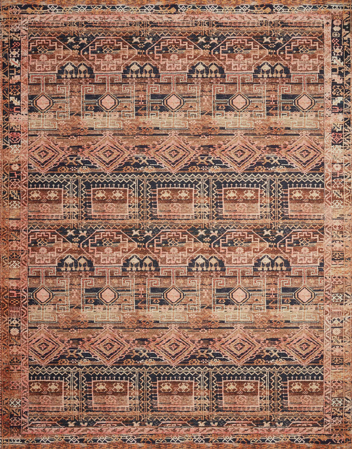 Mocha Blush Rug D50822