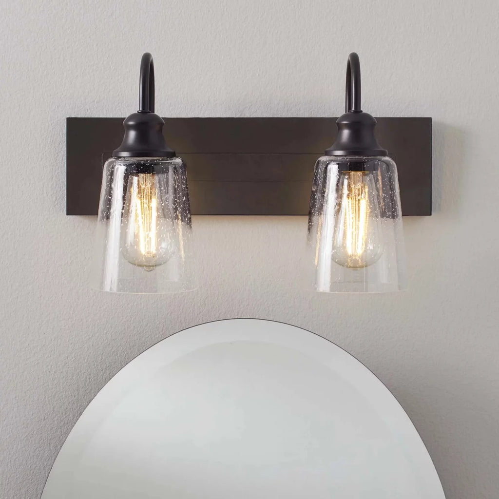 16" Bronze 2-Light Vanity Light V5649