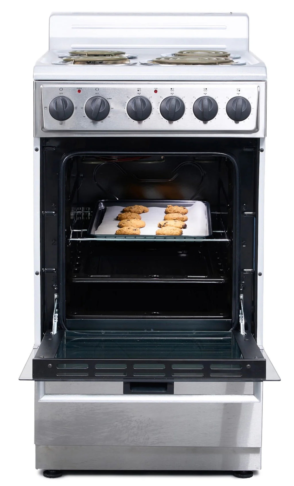 20 in. 2.2 cu. ft. Electric Range in White B918