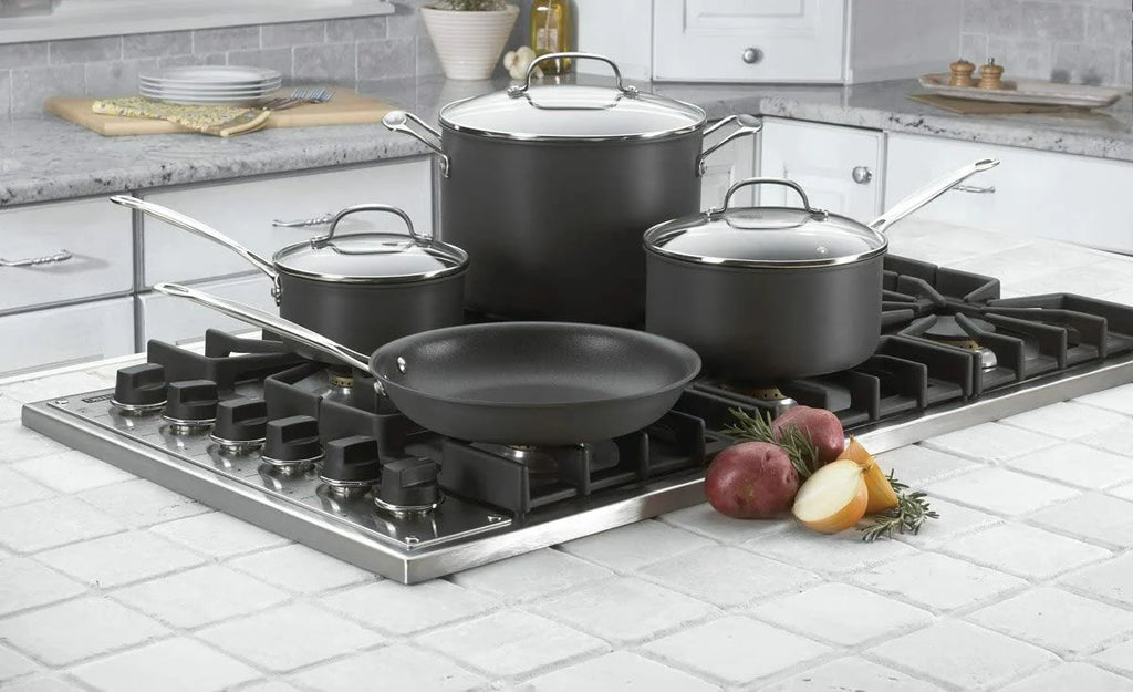 Non-Stick Hard Anodized 7 Piece Set I131446