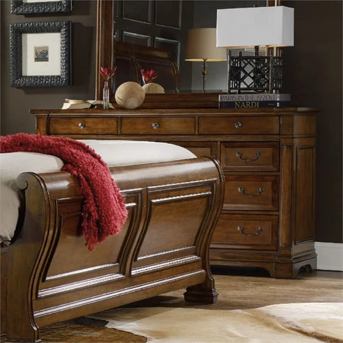 10 Drawer Medium Wood Dresser V76511
