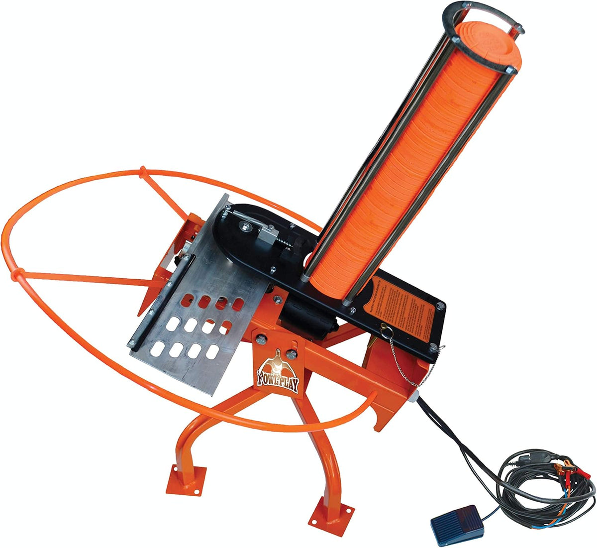 Automatic Clay Pigeon Skeet Thrower Trap, 50 Clay Capacity, Orange T28701