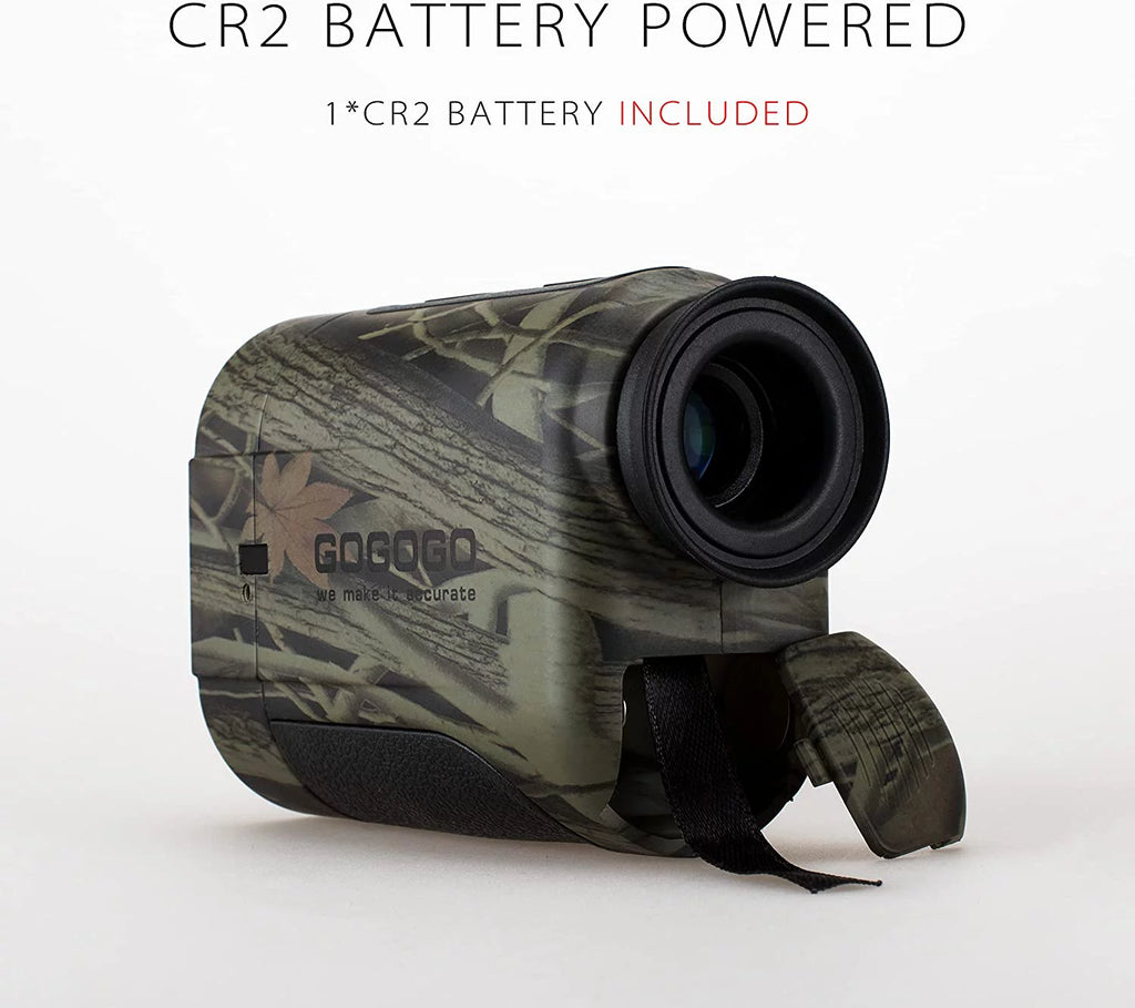 1200 Yards 6X Magnification Rangefinder with Slope D789926