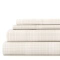 4 Piece Pattern Microfiber Bed Sheets Set California King S680