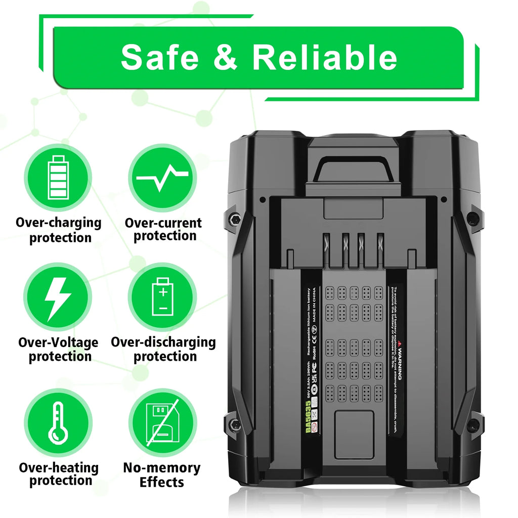 56V 3.5Ah Replacement Battery S7354
