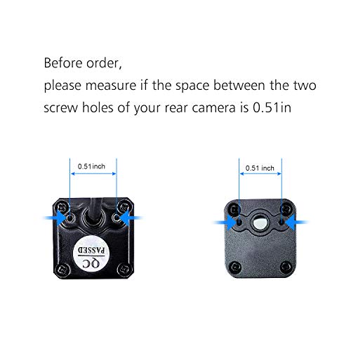 Car Rear View Camera License Plate Bracket Stainless Steel Mount K574