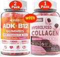 Vitamin ADK with B12 Gummies + Hydrolyzed Collagen Gummies G107858