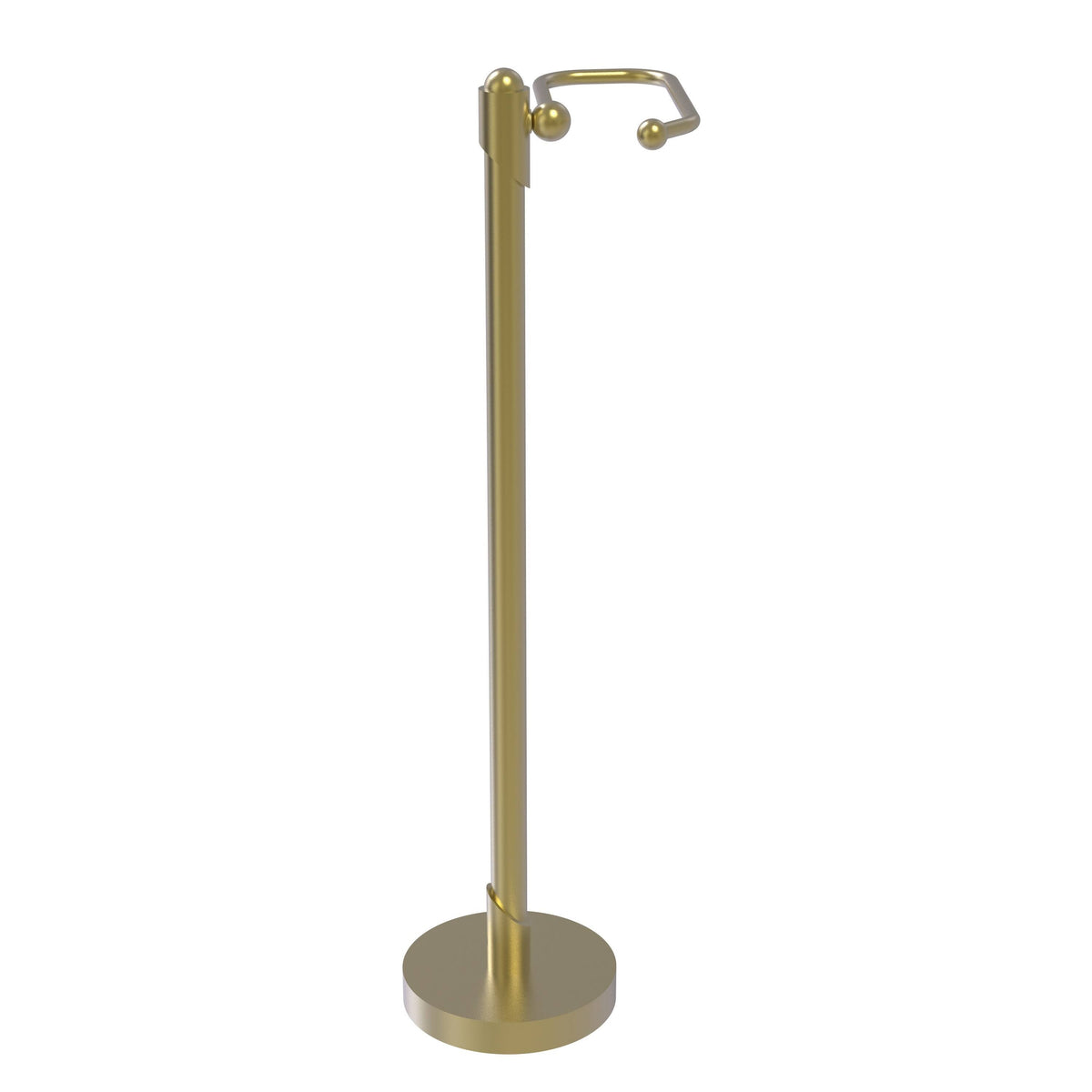 Free Standing Toilet Tissue Holder Satin Brass K8174