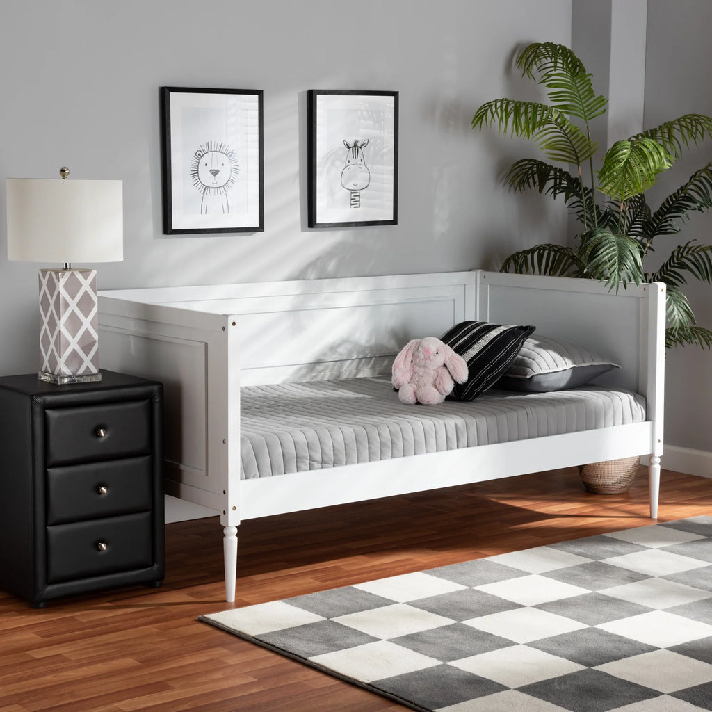 White Wood Daybed N18084