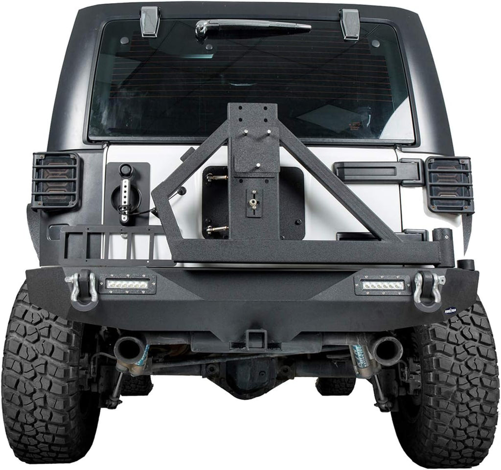 Rear Bumper with Tire Carrier & LED Lights U817101