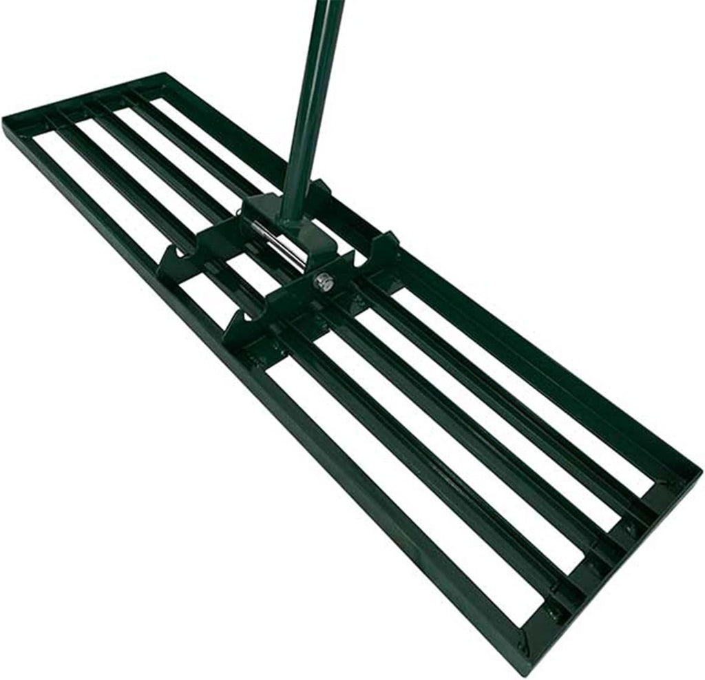 36 Inch Wide 72 Inch Handle Powder Coated Lawn Leveler Rake P968