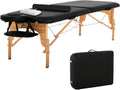 Portable 84 Inch 2 Folding Lightweight Massage Table with Carry Case R7590