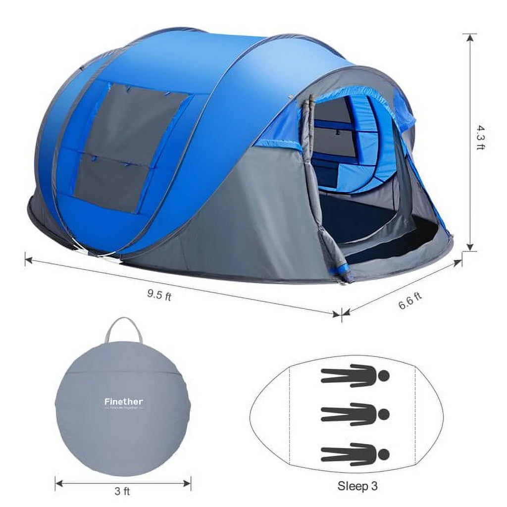 4 Person Waterproof Pop Up Tent R861184