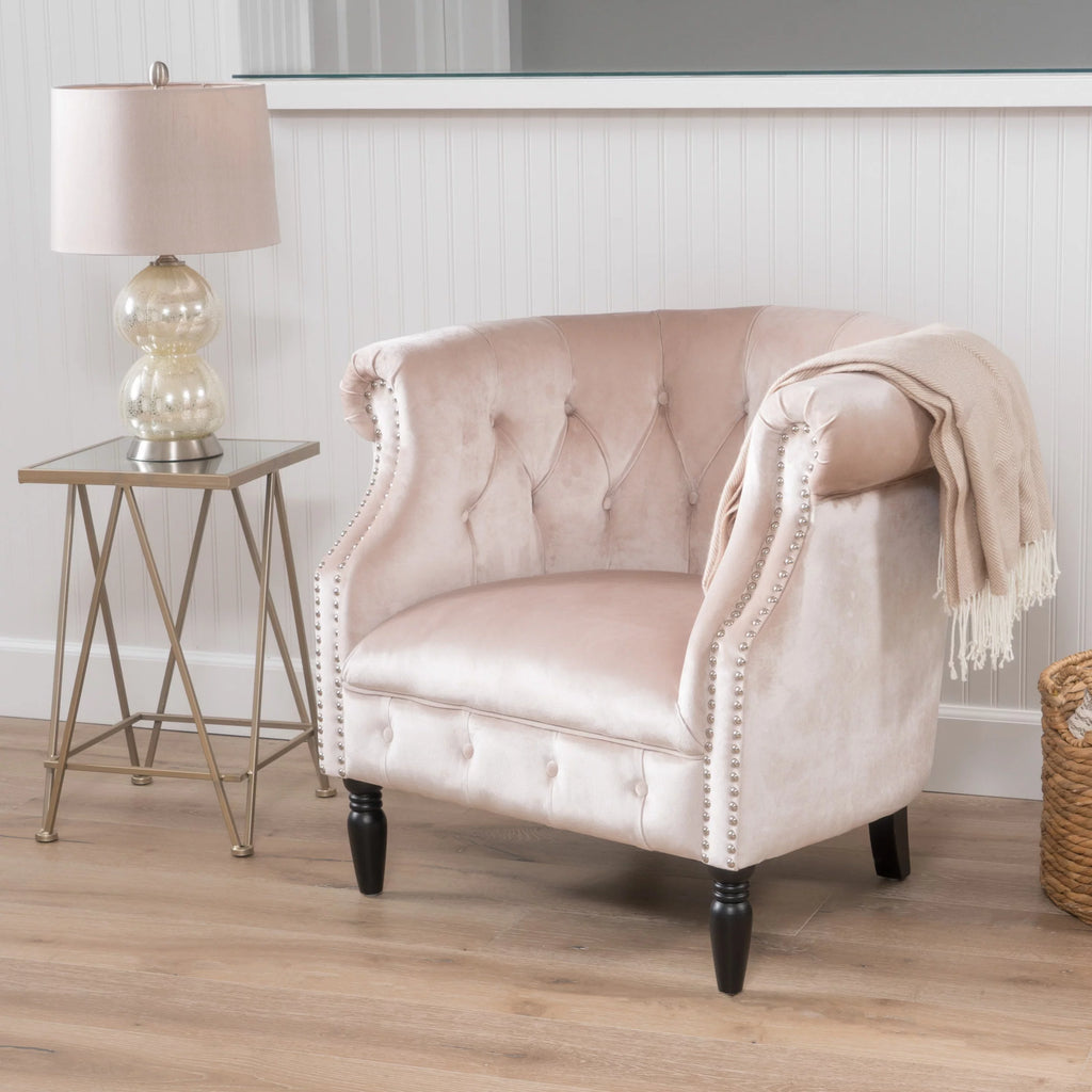 Velvet Club Chair J864876