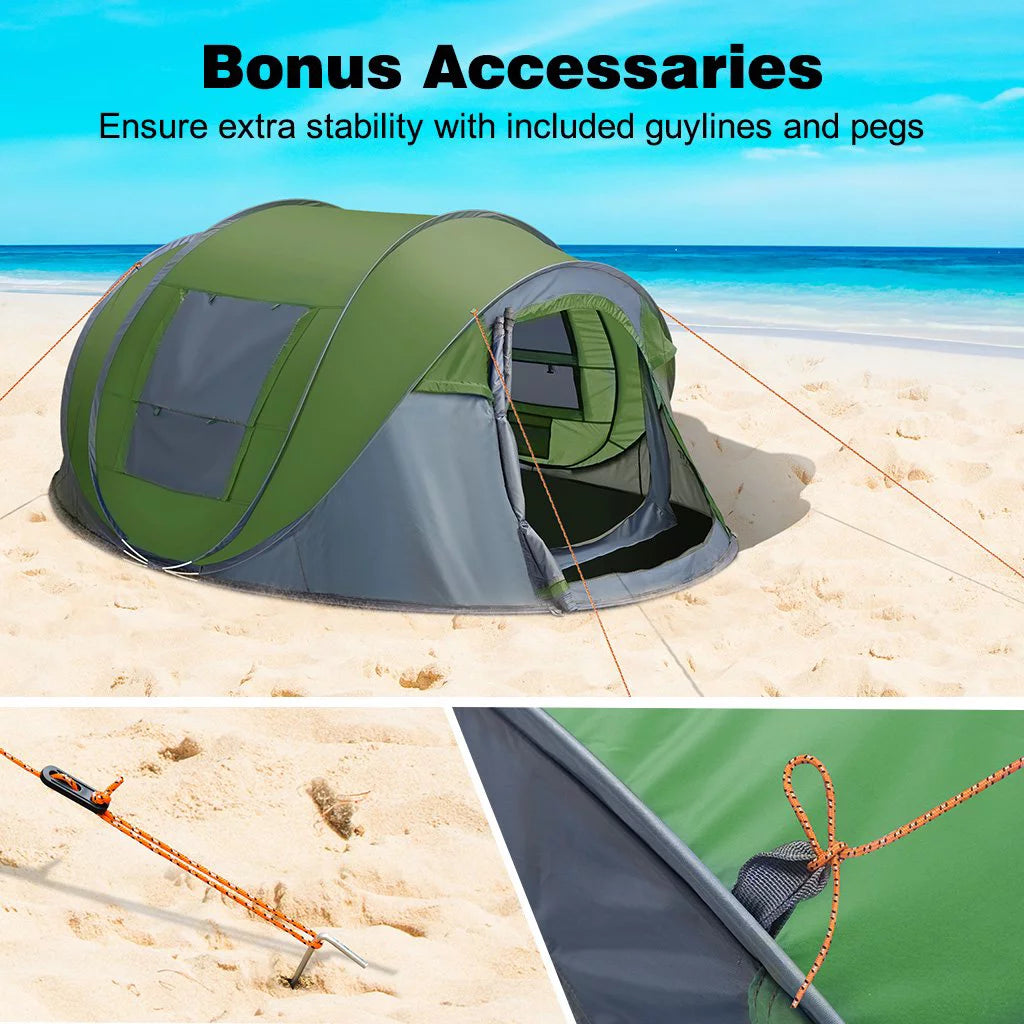 4 Person Waterproof Pop Up Tent R861184