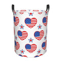 Round Waterproof Collapsible Laundry Basket U483446