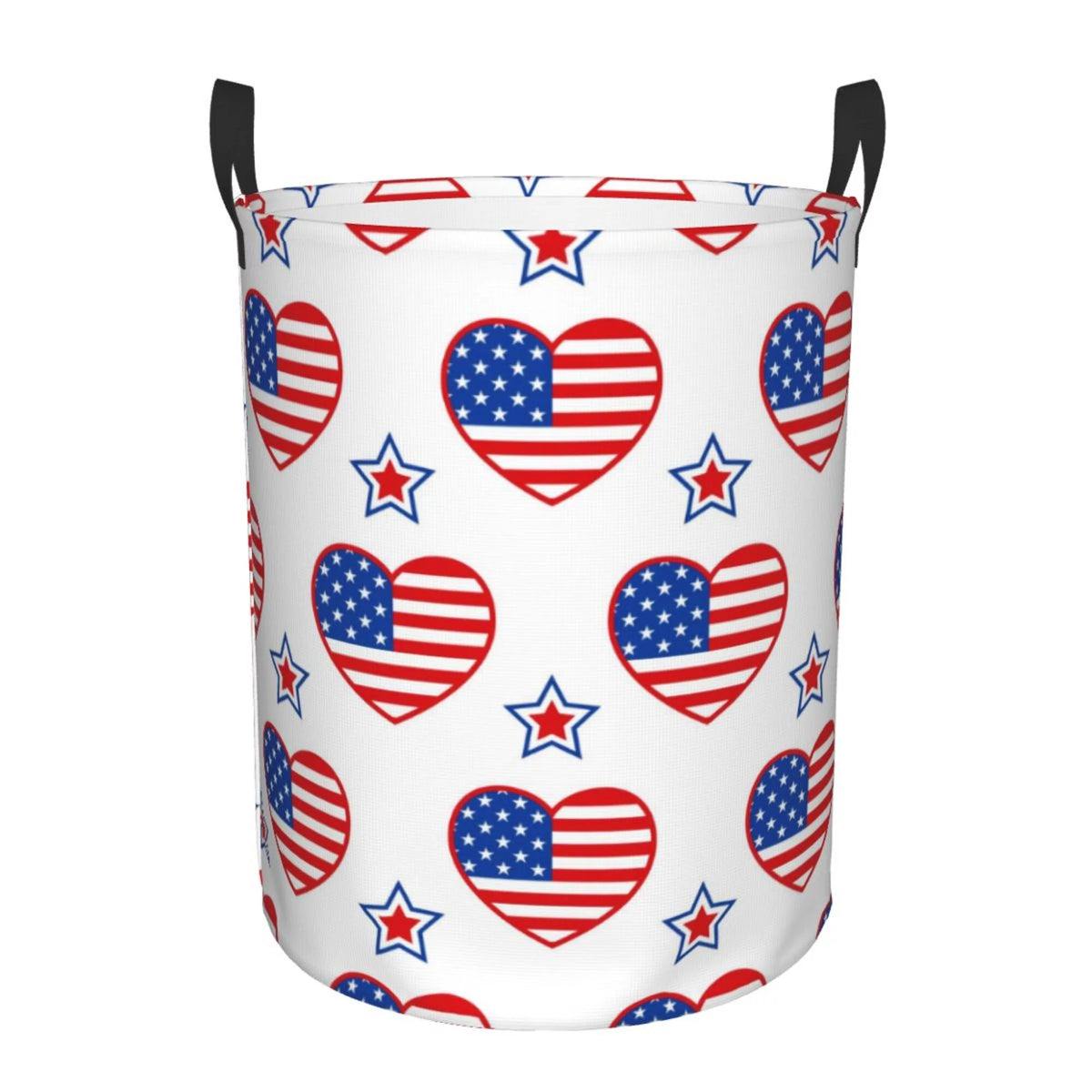 Round Waterproof Collapsible Laundry Basket U483446