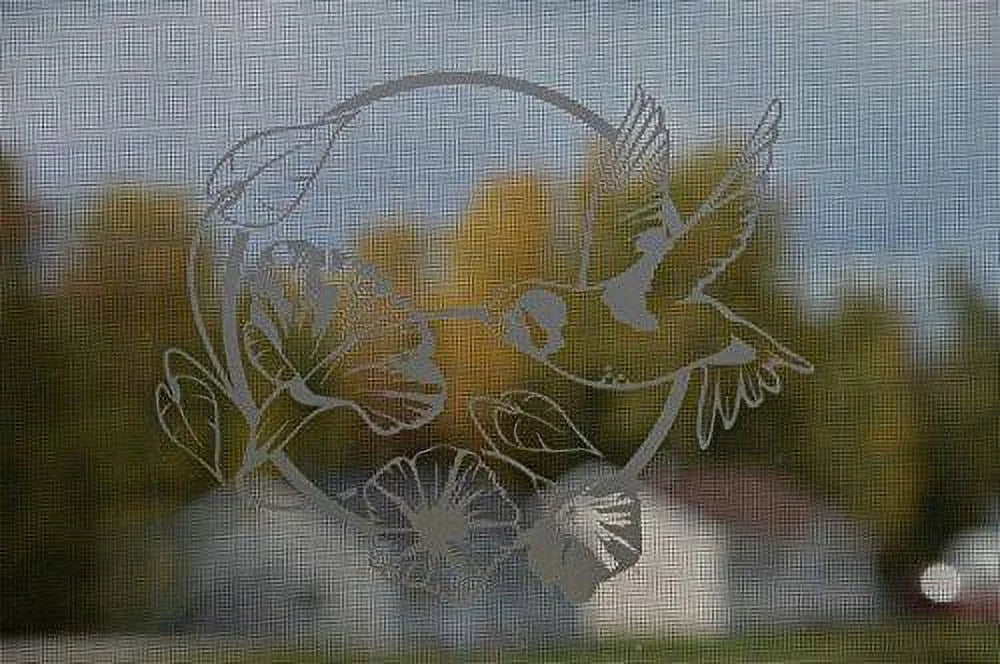 Etched Glass Privacy Film Y7068