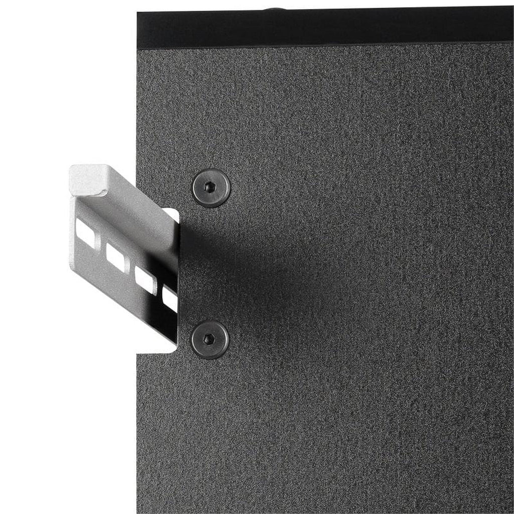 24" Black Wooden Storage Cabinet L408
