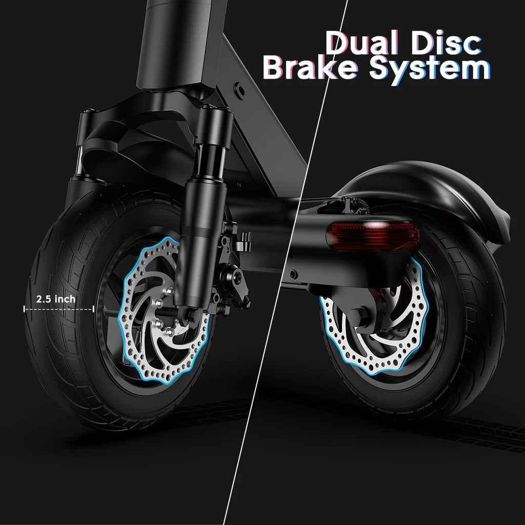 500W Foldable Electric Scooter with 10 Fat Tires W784510