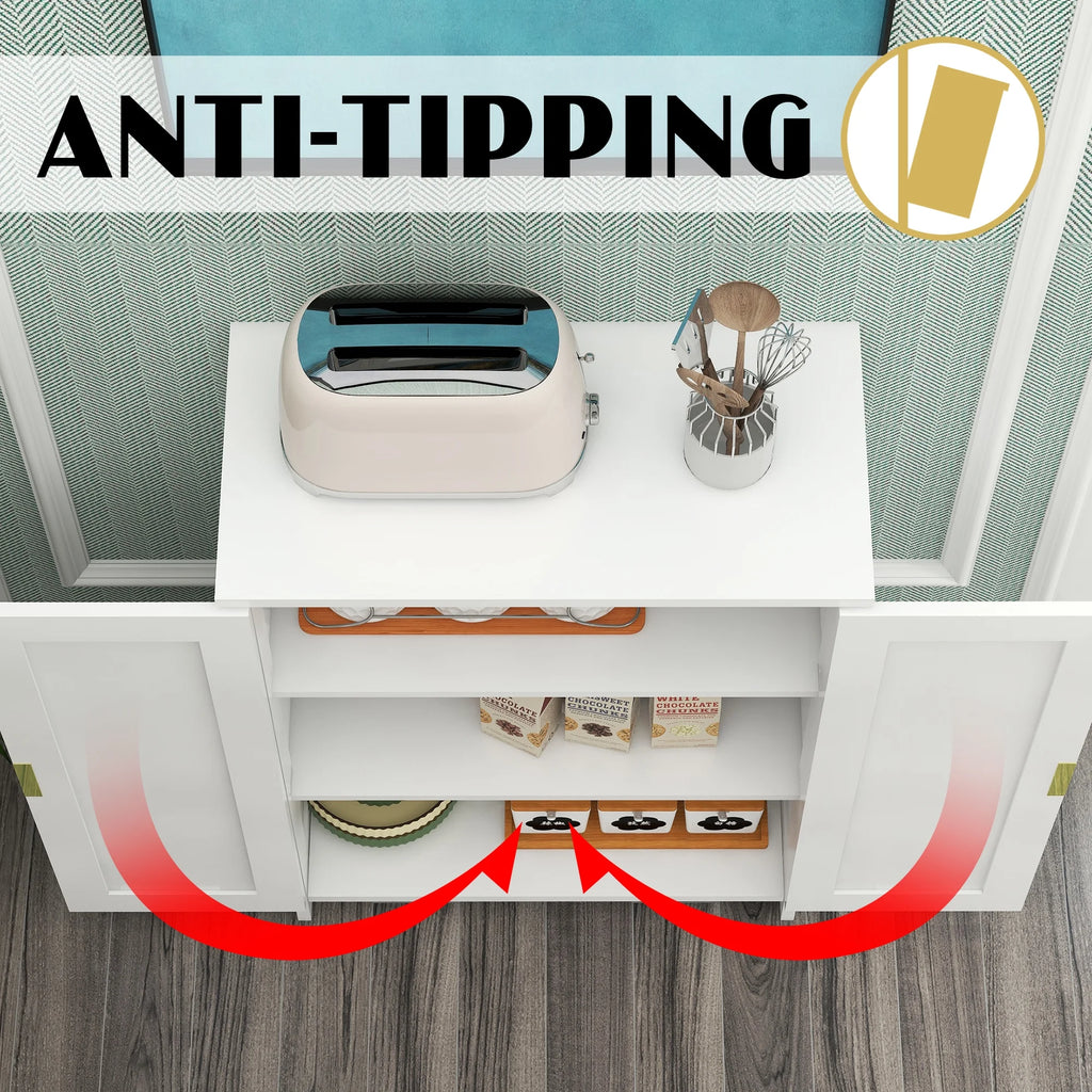 Bathroom Storage Cabinet with 2 Doors L660579