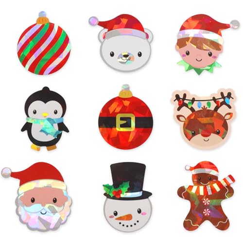 Christmas Stickers 1 Roll 500Pcs F295