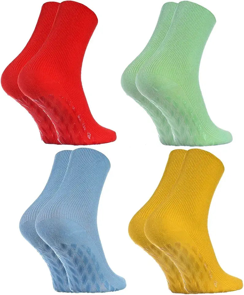 Cotton Diabetic Non Slip Socks G562