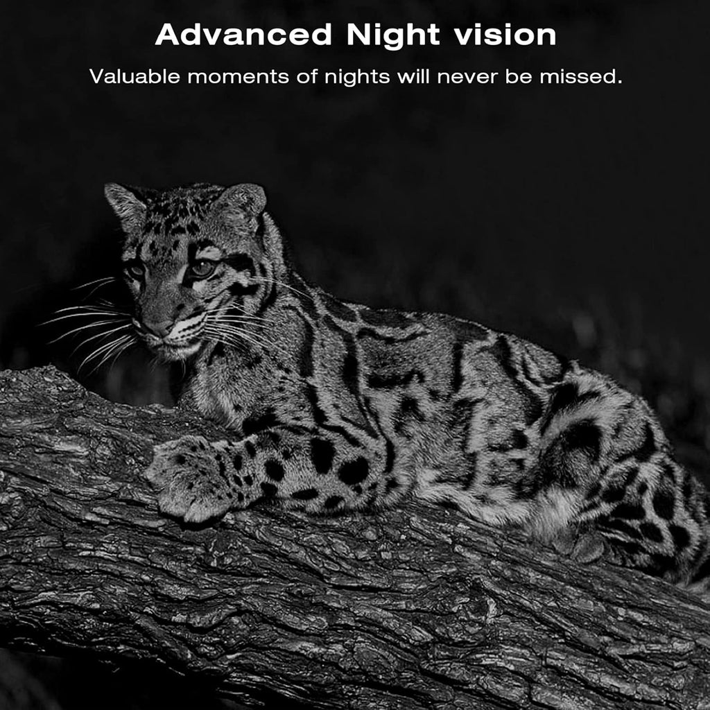 Solar Powered 4K 30MP Trail Camera with Night Vision K79589