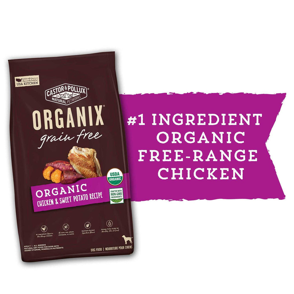 Organic Chicken Recipe Dry Dog Food X69576