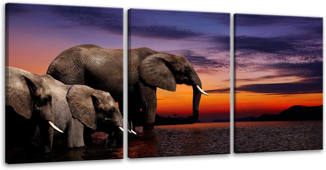 Inspirational Quote Canvas Wall Art 3 Panels 24x36x3 I279514