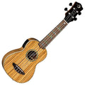Zebrawood Soprano Acoustic-Electric Ukulele S9757