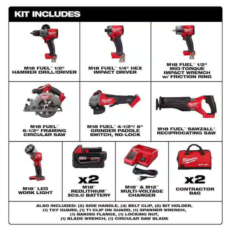 18V Lithium-Ion Brushless Cordless Combo Kit with Jig Saw & Router Z542982