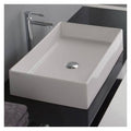 White Vessel Sink C47801
